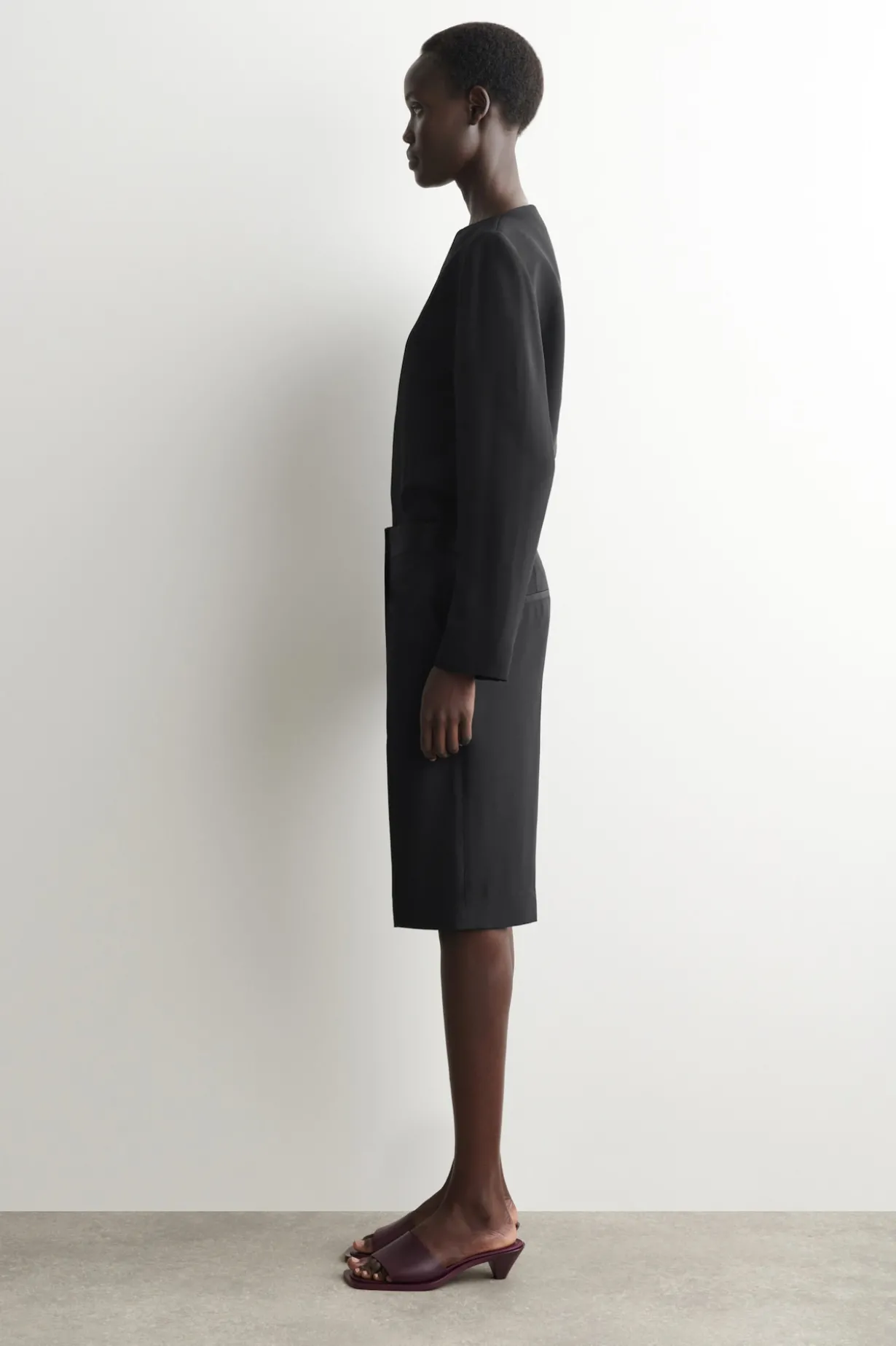 TAILORED SILK SHORTS
