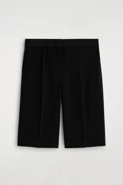 TAILORED SILK SHORTS