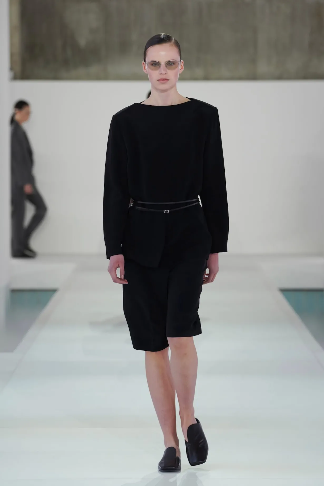 TAILORED SILK SHORTS