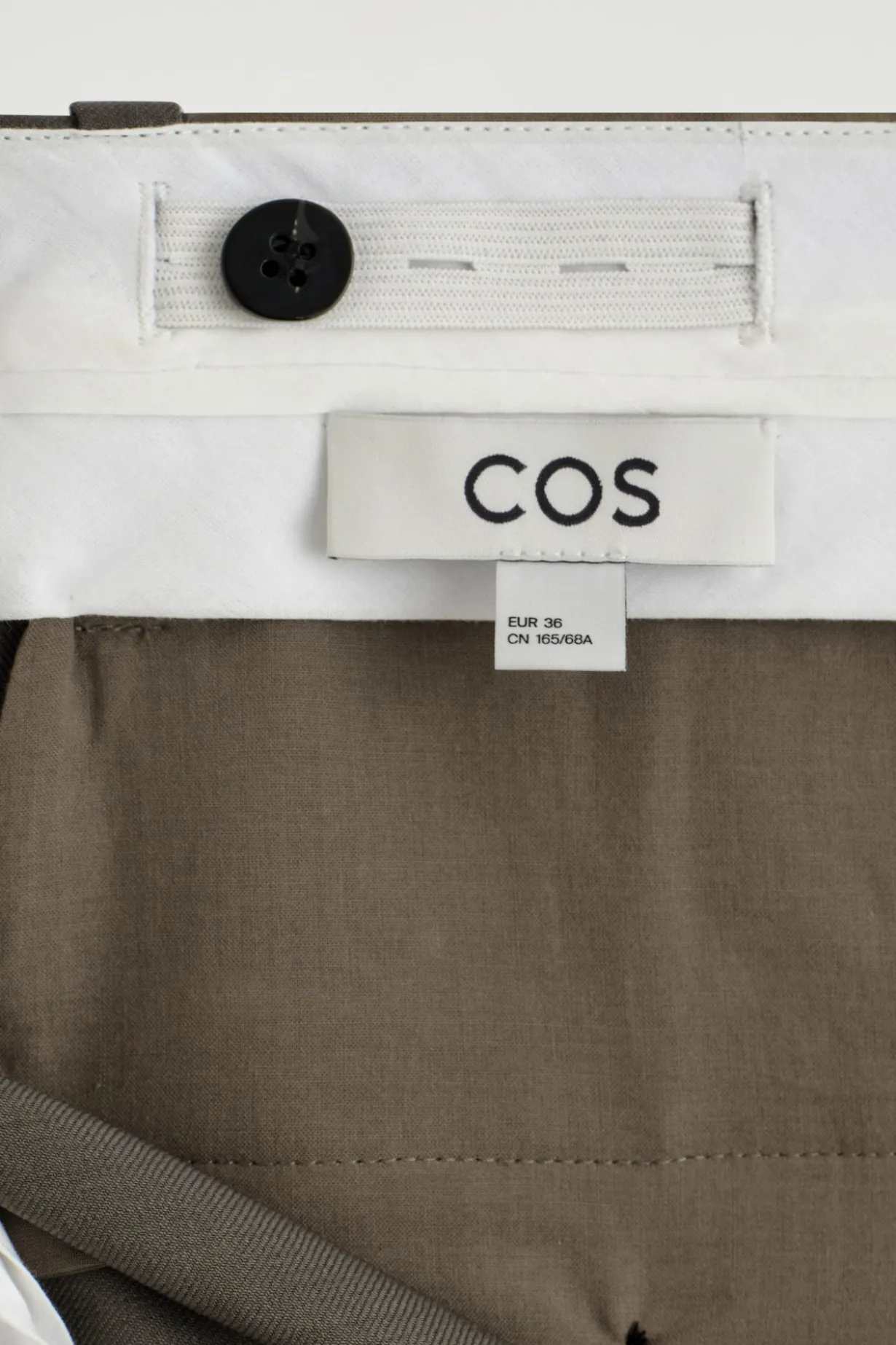 TAILORED WOOL-TWILL BOOTCUT PANTS