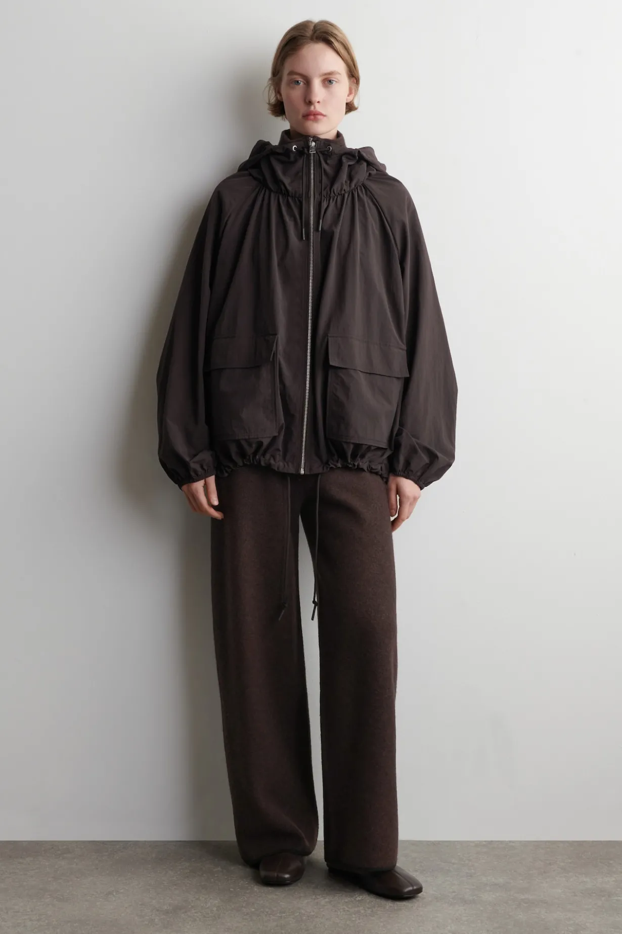 TECHNICAL HOODED PARKA JACKET