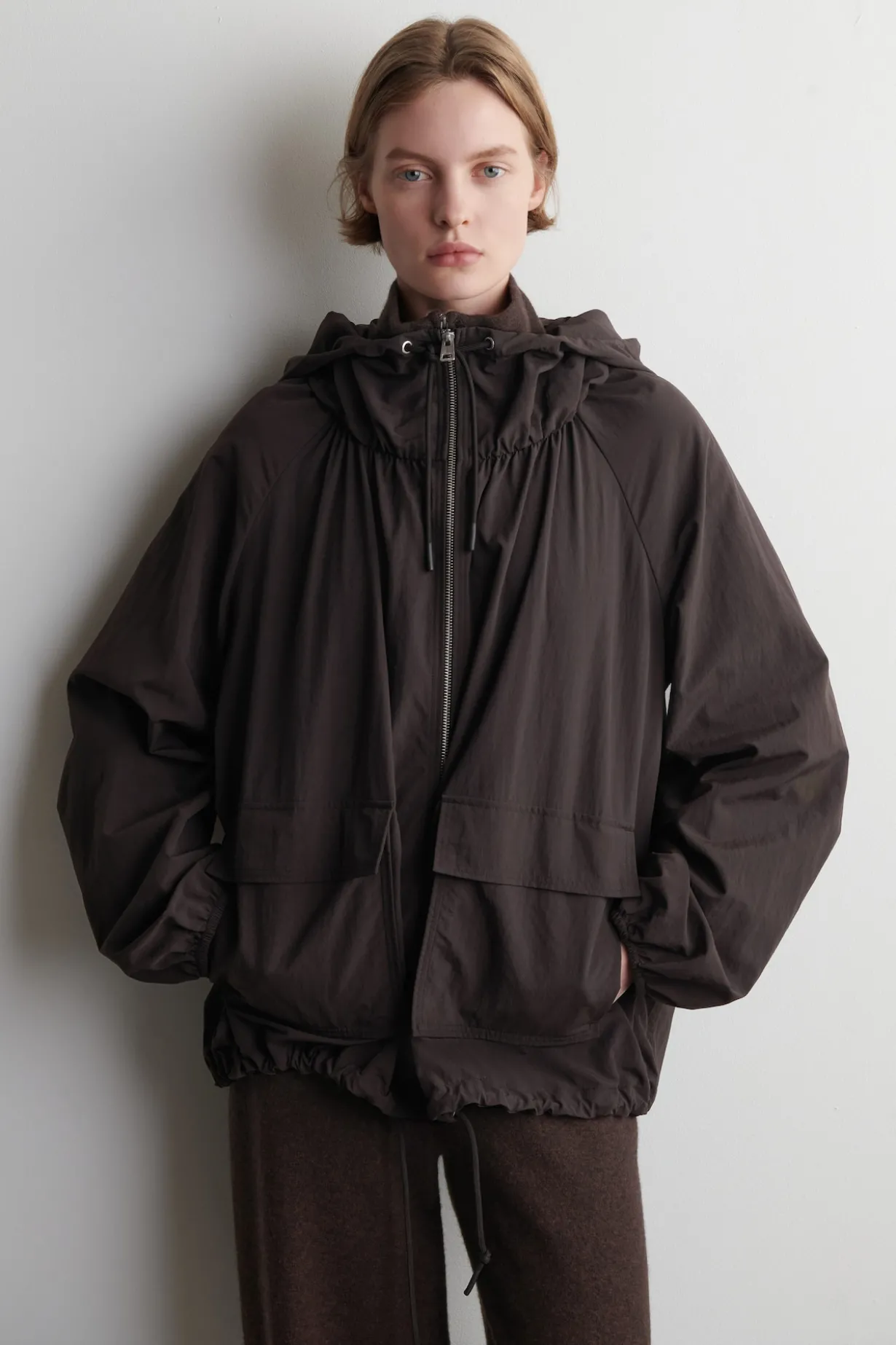 TECHNICAL HOODED PARKA JACKET