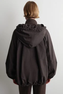 TECHNICAL HOODED PARKA JACKET