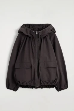 TECHNICAL HOODED PARKA JACKET