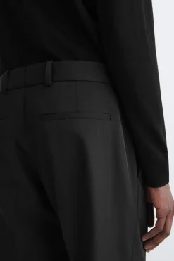 TECH-TWILL SLIM-FIT STRAIGHT-LEG PANTS