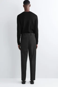 TECH-TWILL SLIM-FIT STRAIGHT-LEG PANTS