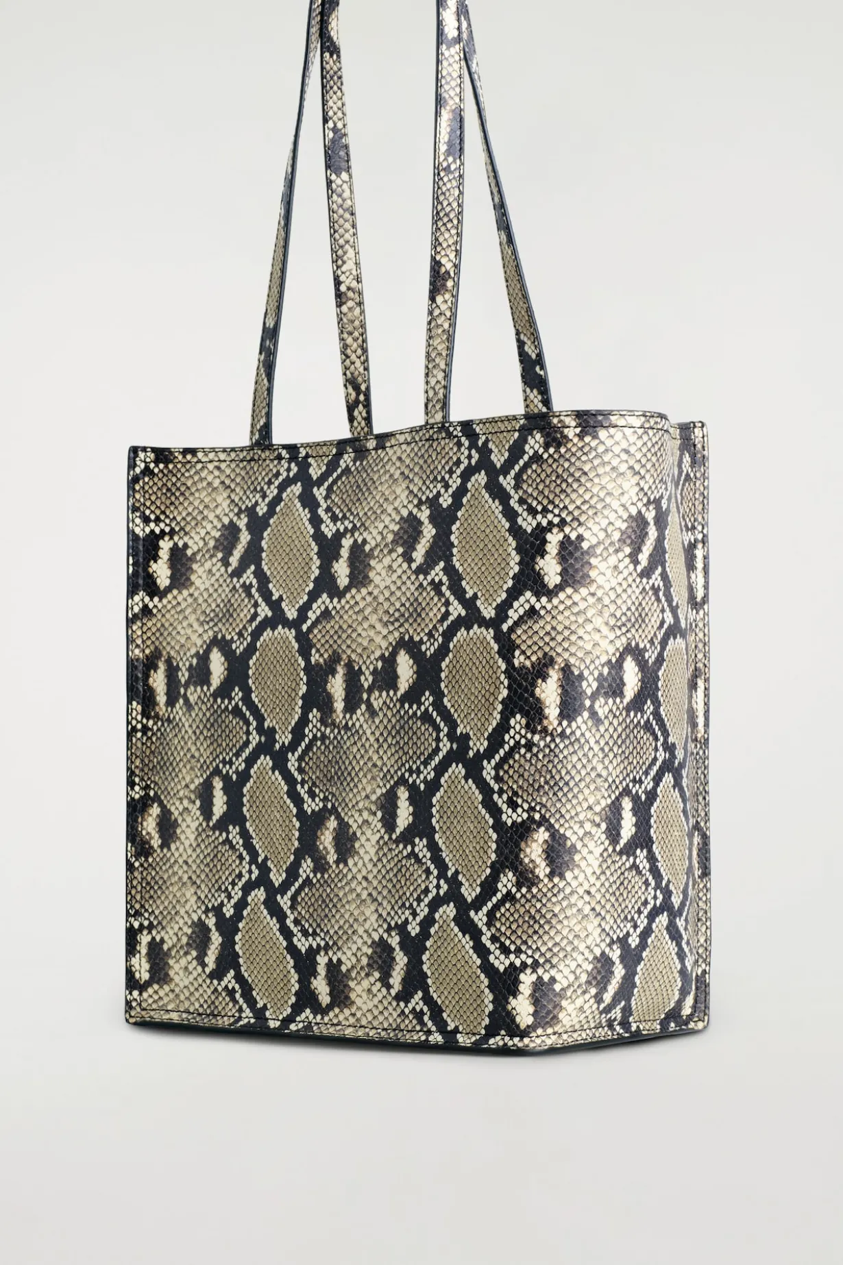 TOWNHOUSE SHOPPER BAG - LEATHER