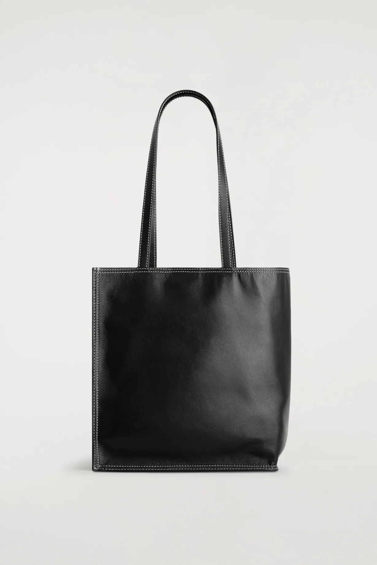 TOWNHOUSE SHOPPER BAG - LEATHER