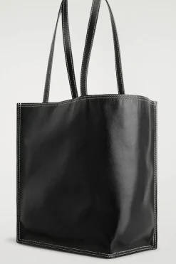 TOWNHOUSE SHOPPER BAG - LEATHER
