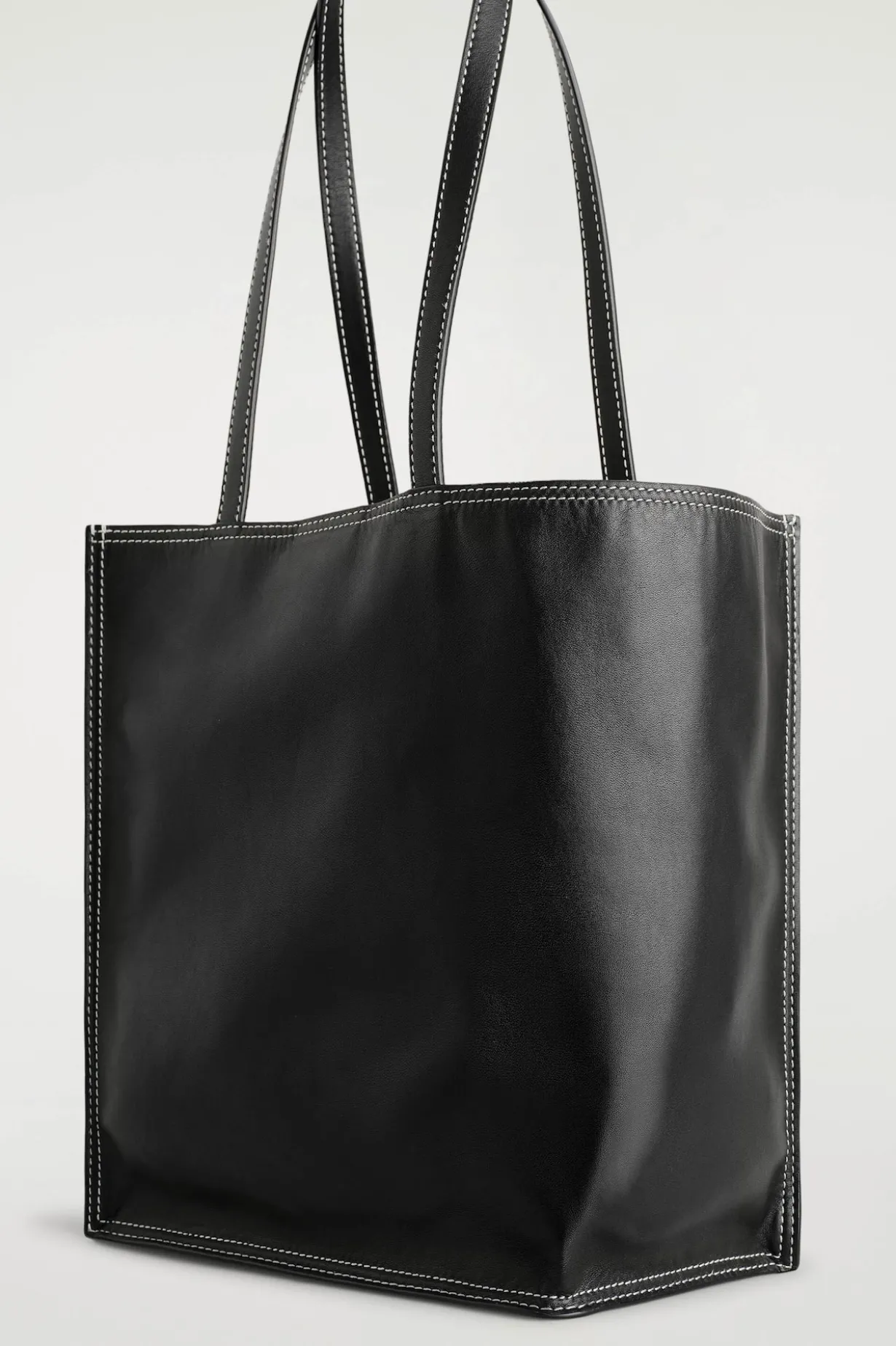 TOWNHOUSE SHOPPER BAG - LEATHER