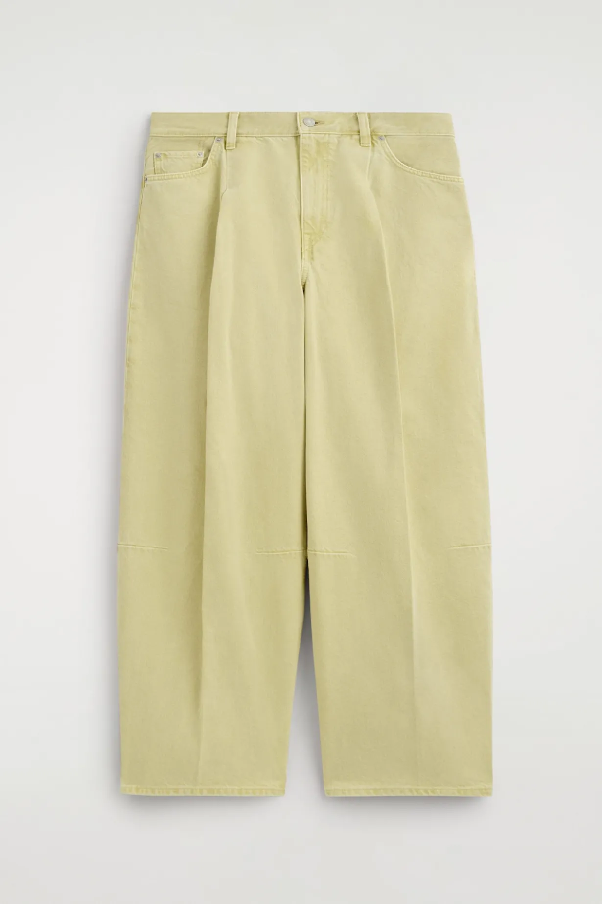 TWINE BARREL-LEG JEANS