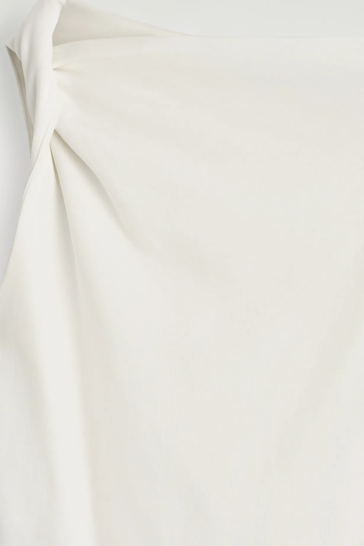 TWIST-DETAIL COTTON TOP