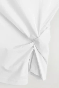 TWIST-DETAIL JERSEY TOP