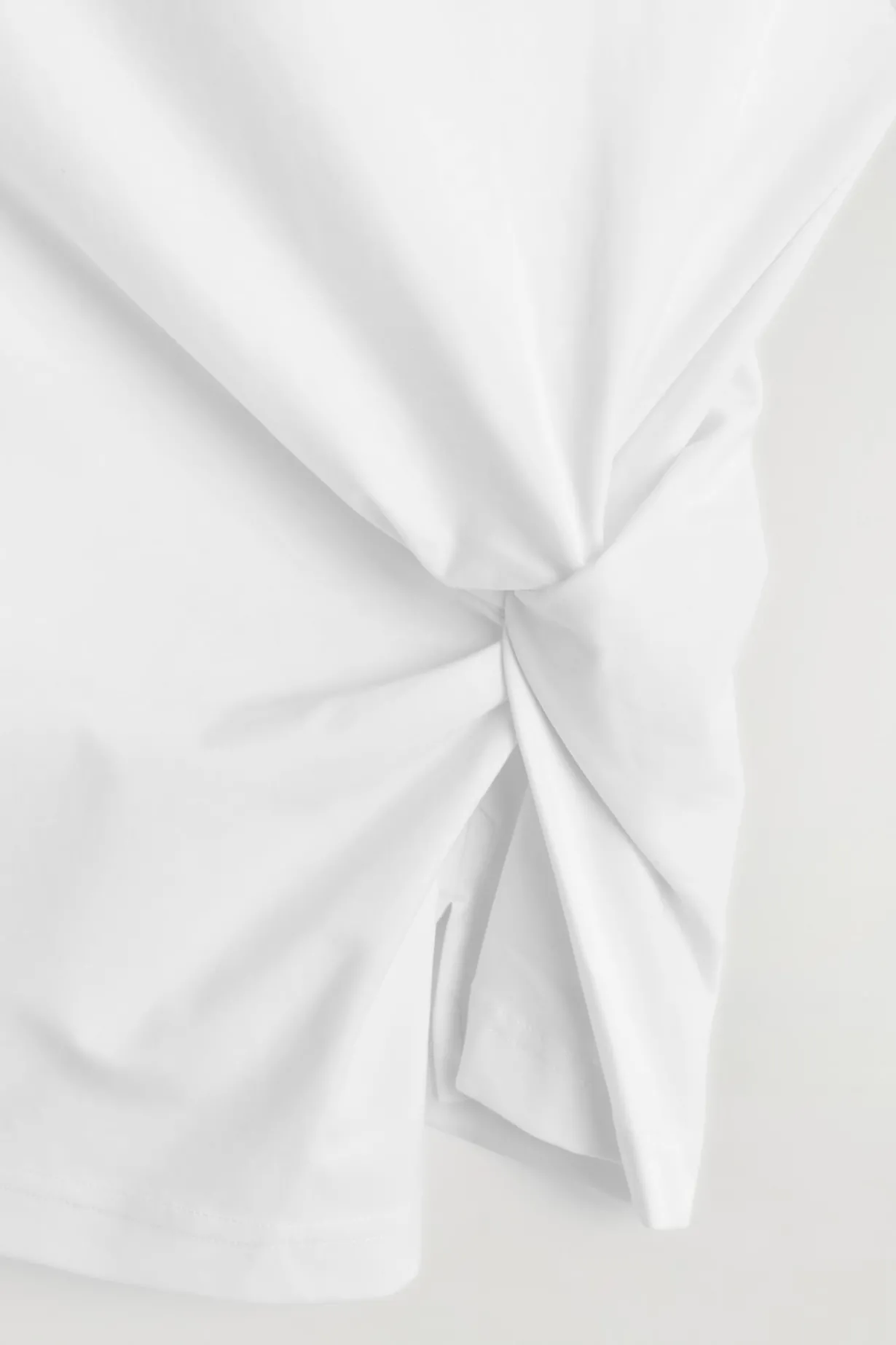 TWIST-DETAIL JERSEY TOP