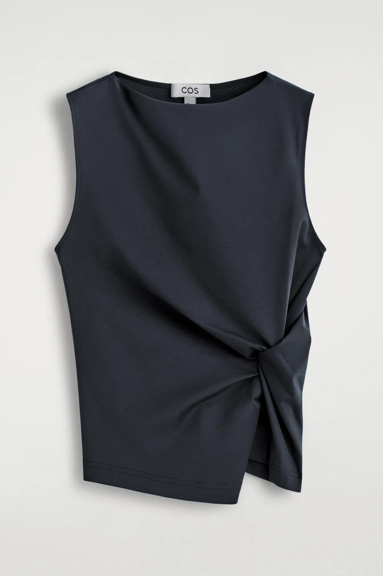 TWIST-DETAIL JERSEY TOP