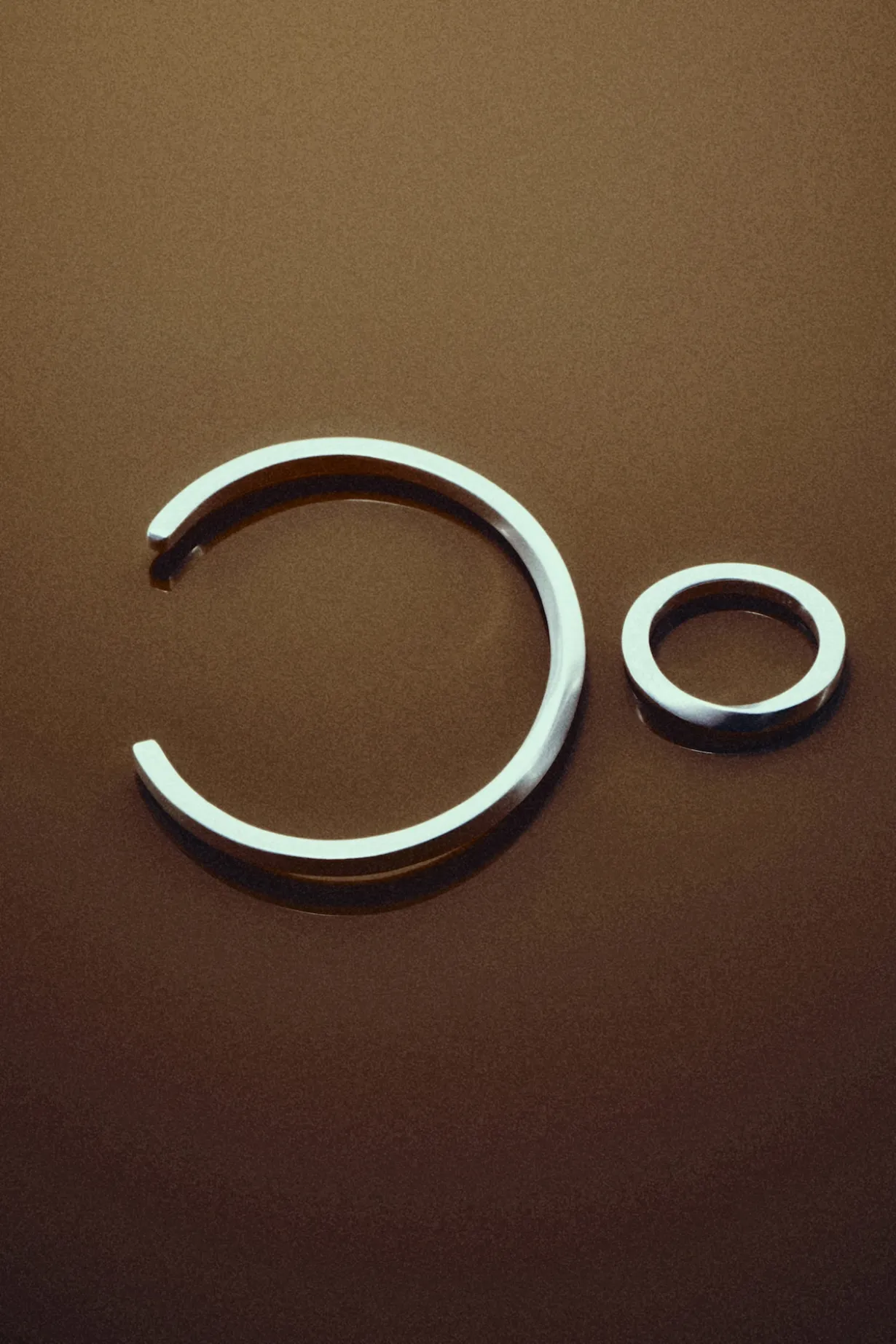 TWISTED STERLING SILVER RING