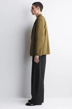UNSTRUCTURED COTTON BLAZER