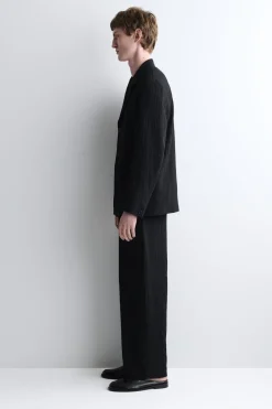 UNSTRUCTURED SEERSUCKER BLAZER