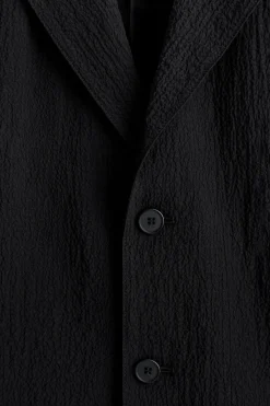 UNSTRUCTURED SEERSUCKER BLAZER