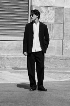 UNSTRUCTURED SEERSUCKER BLAZER