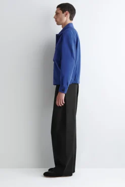 UTILITY COTTON-TWILL OVERSHIRT