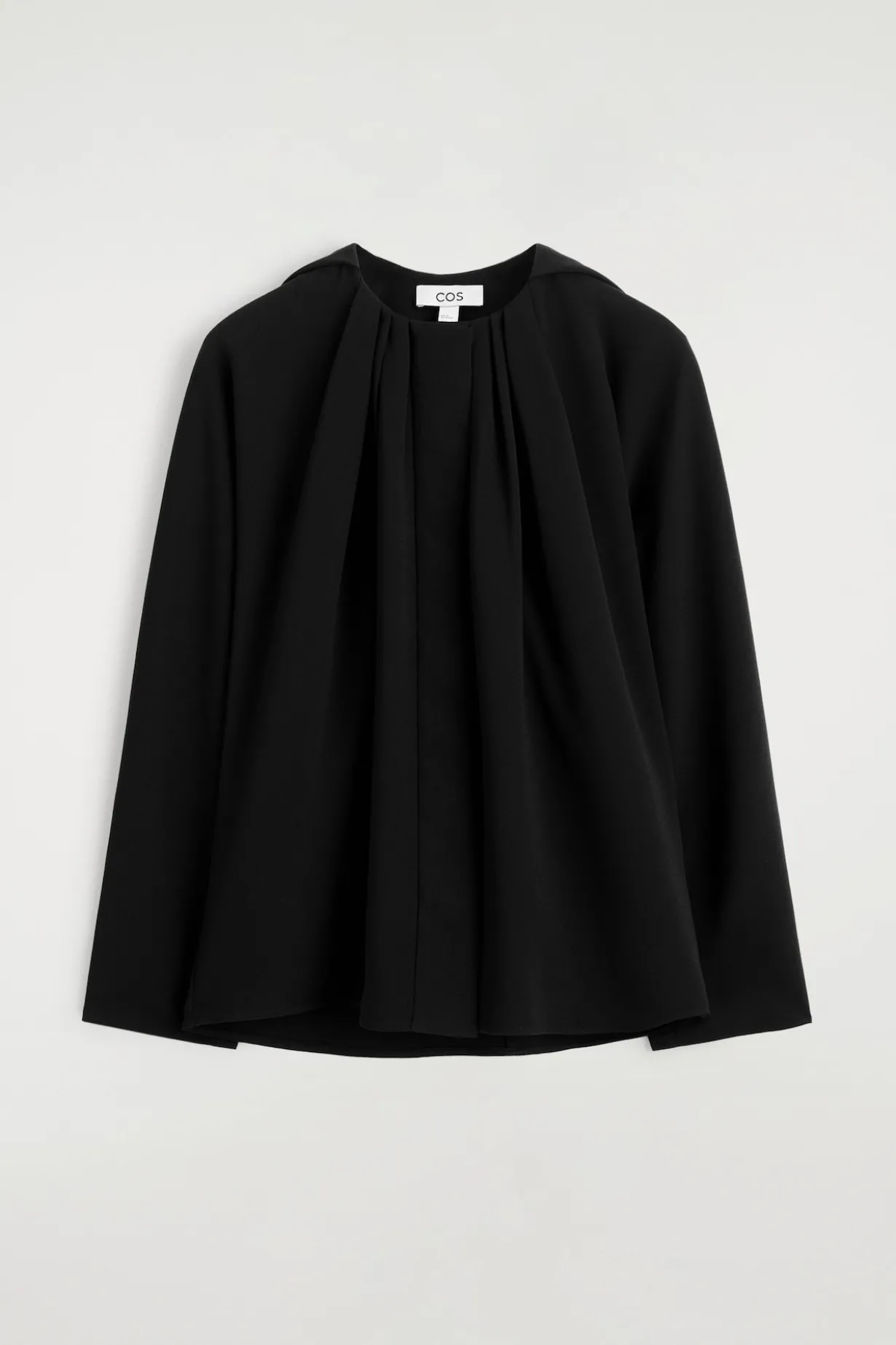 VOLUMINOUS PLEATED BLOUSE