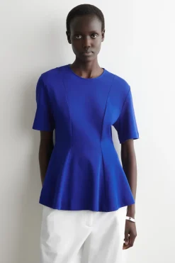 WAISTED COTTON T-SHIRT