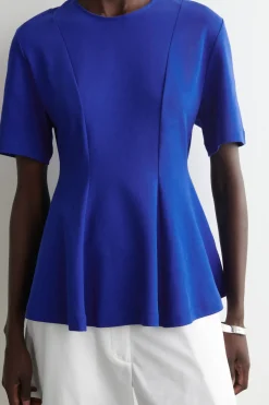 WAISTED COTTON T-SHIRT