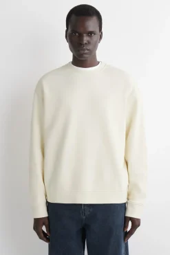 WASHED-COTTON SWEATSHIRT