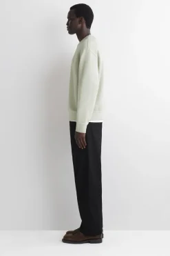 WASHED-COTTON SWEATSHIRT