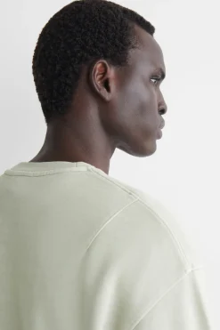 WASHED-COTTON SWEATSHIRT