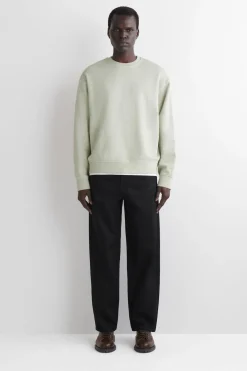WASHED-COTTON SWEATSHIRT