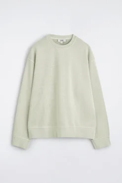 WASHED-COTTON SWEATSHIRT