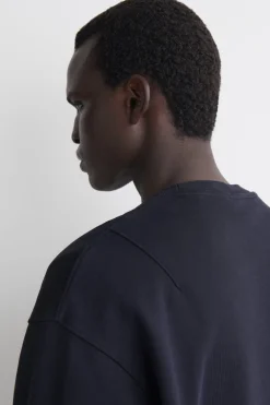 WASHED-COTTON SWEATSHIRT