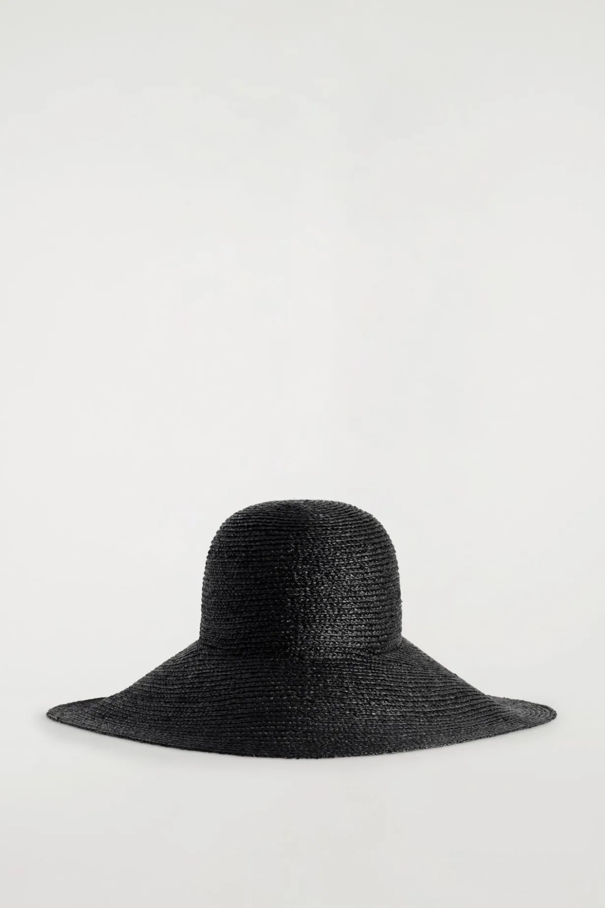 WIDE-BRIM RAFFIA HAT
