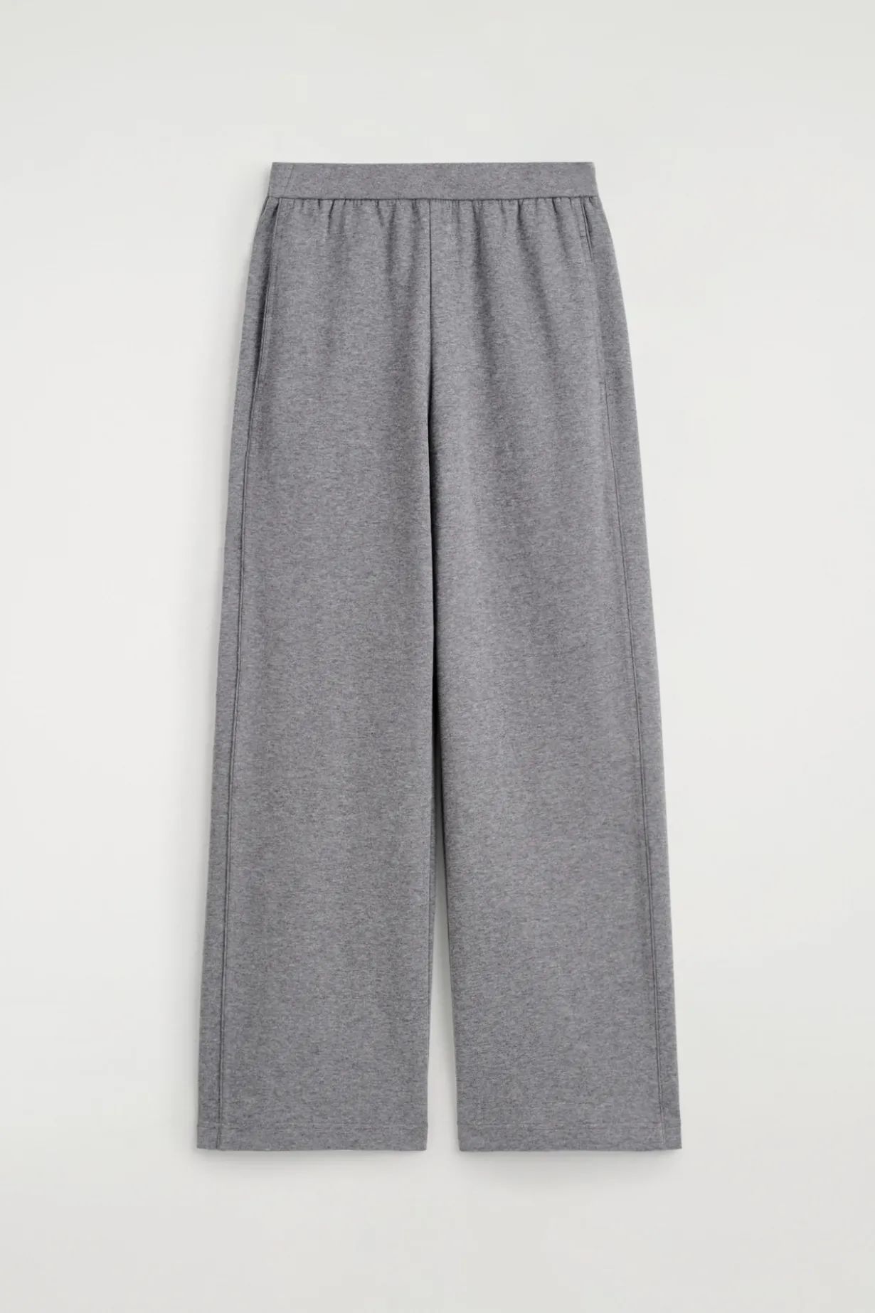 WIDE-LEG COTTON JOGGERS
