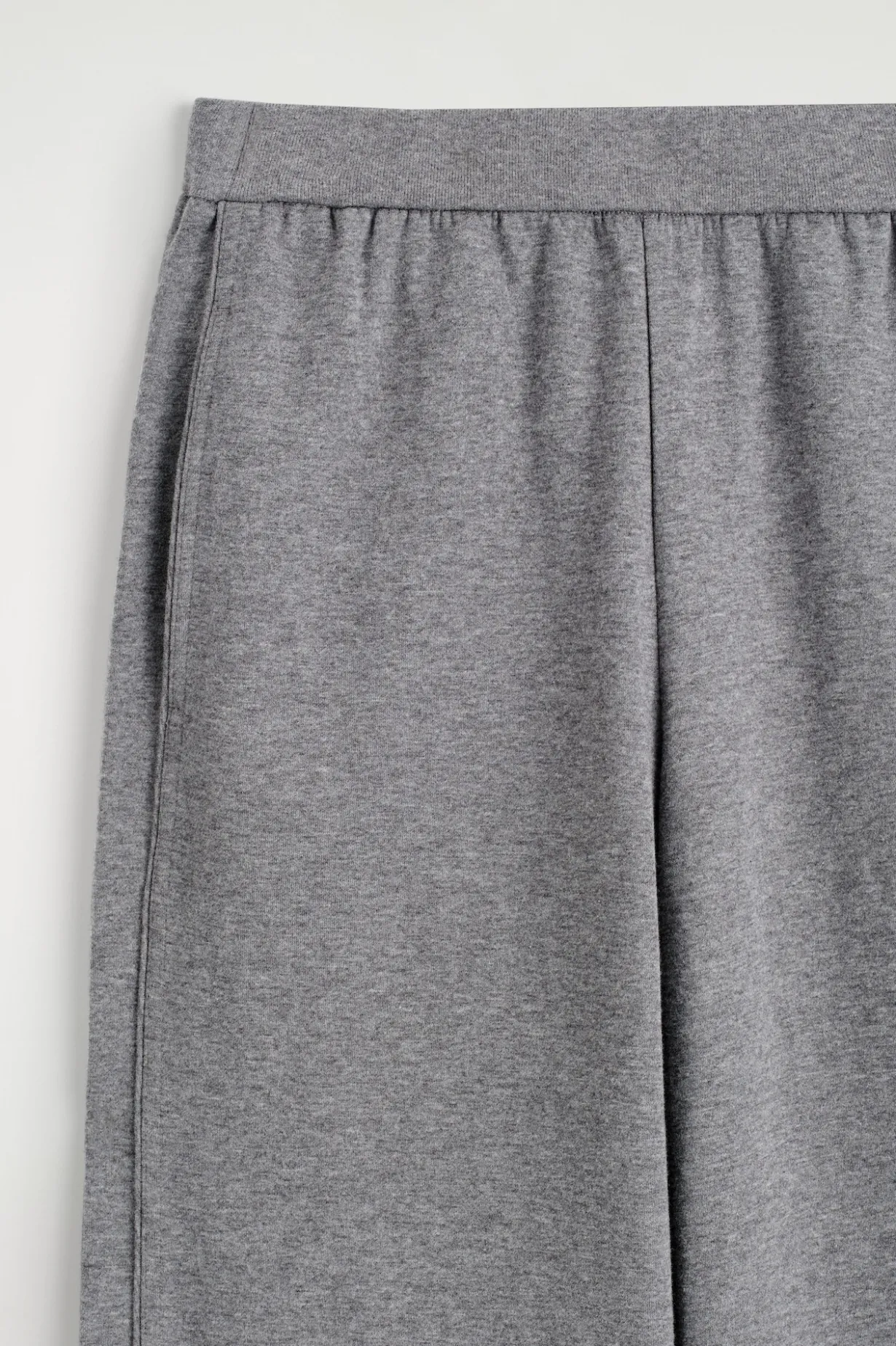 WIDE-LEG COTTON JOGGERS