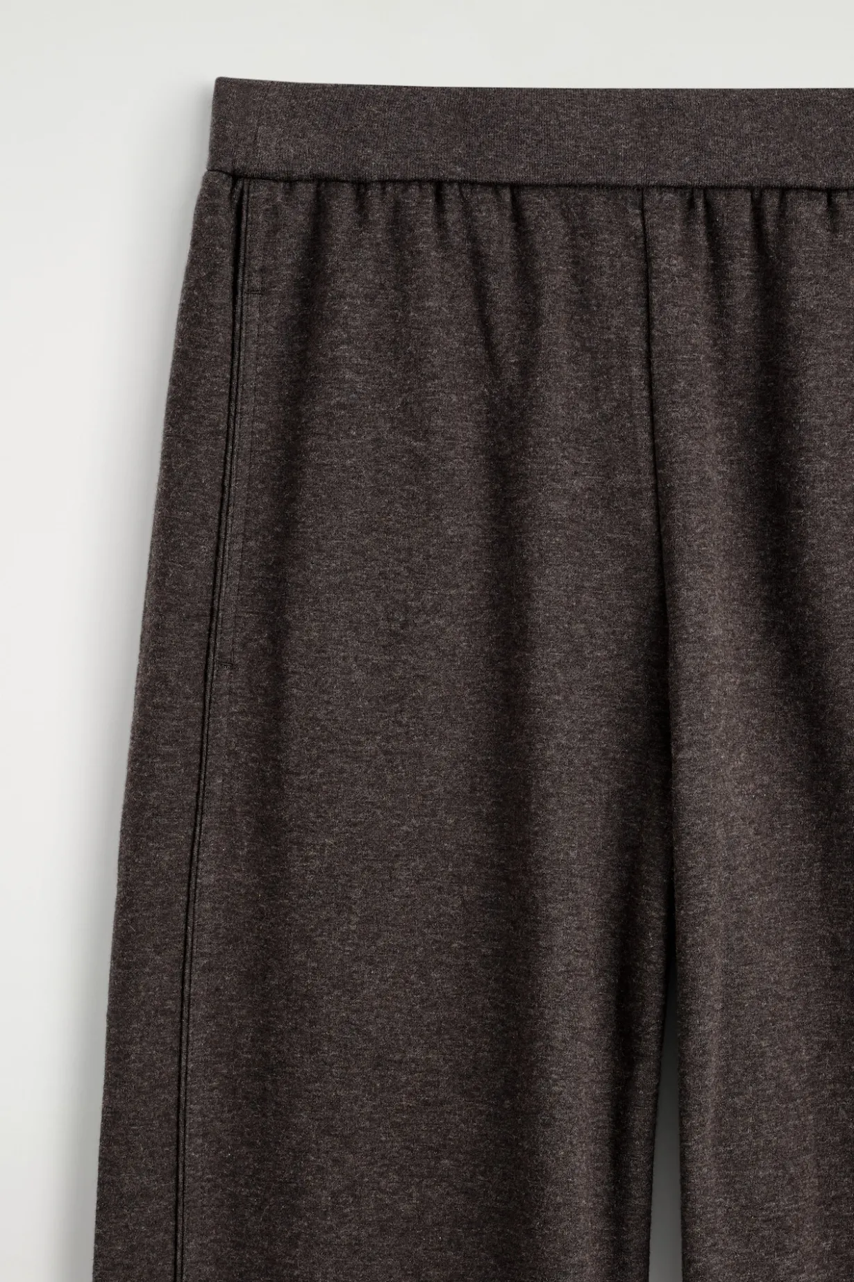 WIDE-LEG COTTON JOGGERS
