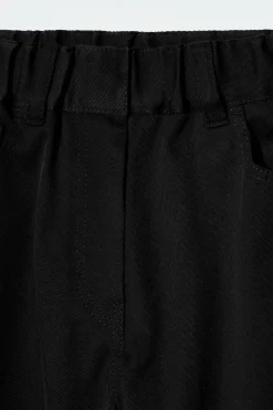 WIDE-LEG COTTON PANTS