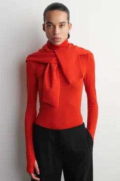 WOOL TURTLENECK TOP