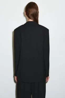 WOOL-BLEND BLAZER