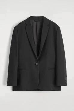 WOOL-BLEND BLAZER