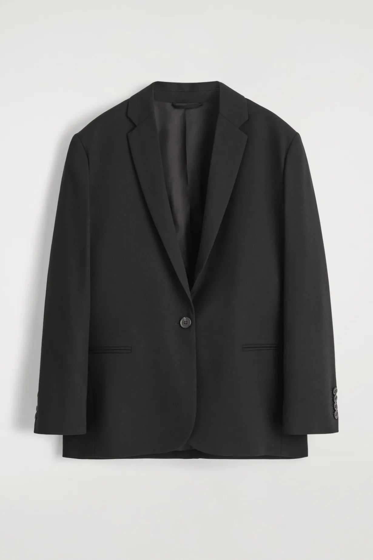 WOOL-BLEND BLAZER