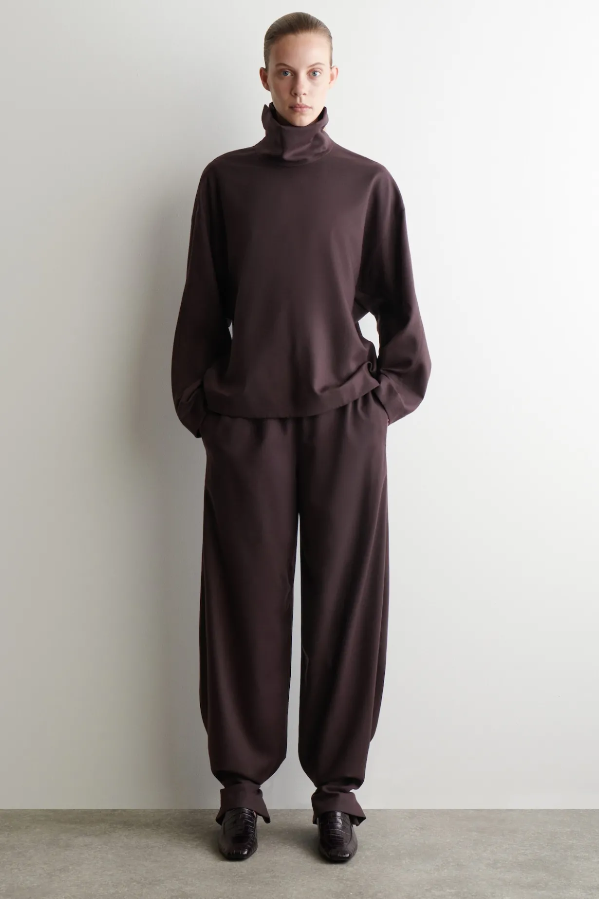 WOOL-FLANNEL PANTS