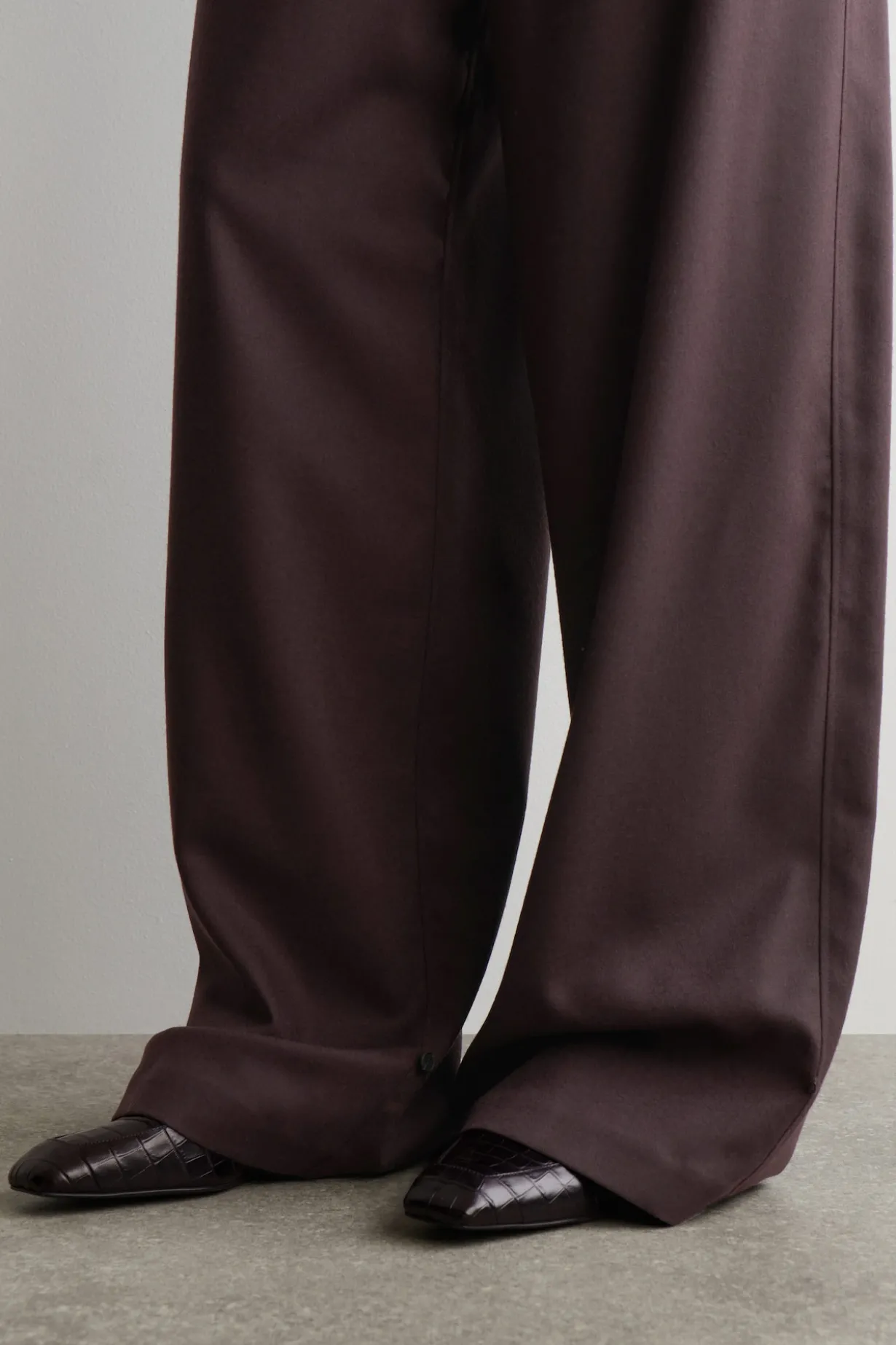 WOOL-FLANNEL PANTS