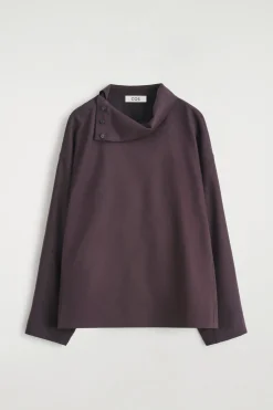 WOOL-FLANNEL TOP