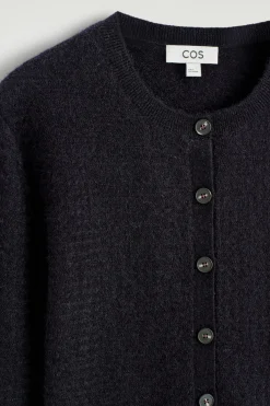 ZIGZAG-KNIT MOHAIR-BLEND CARDIGAN