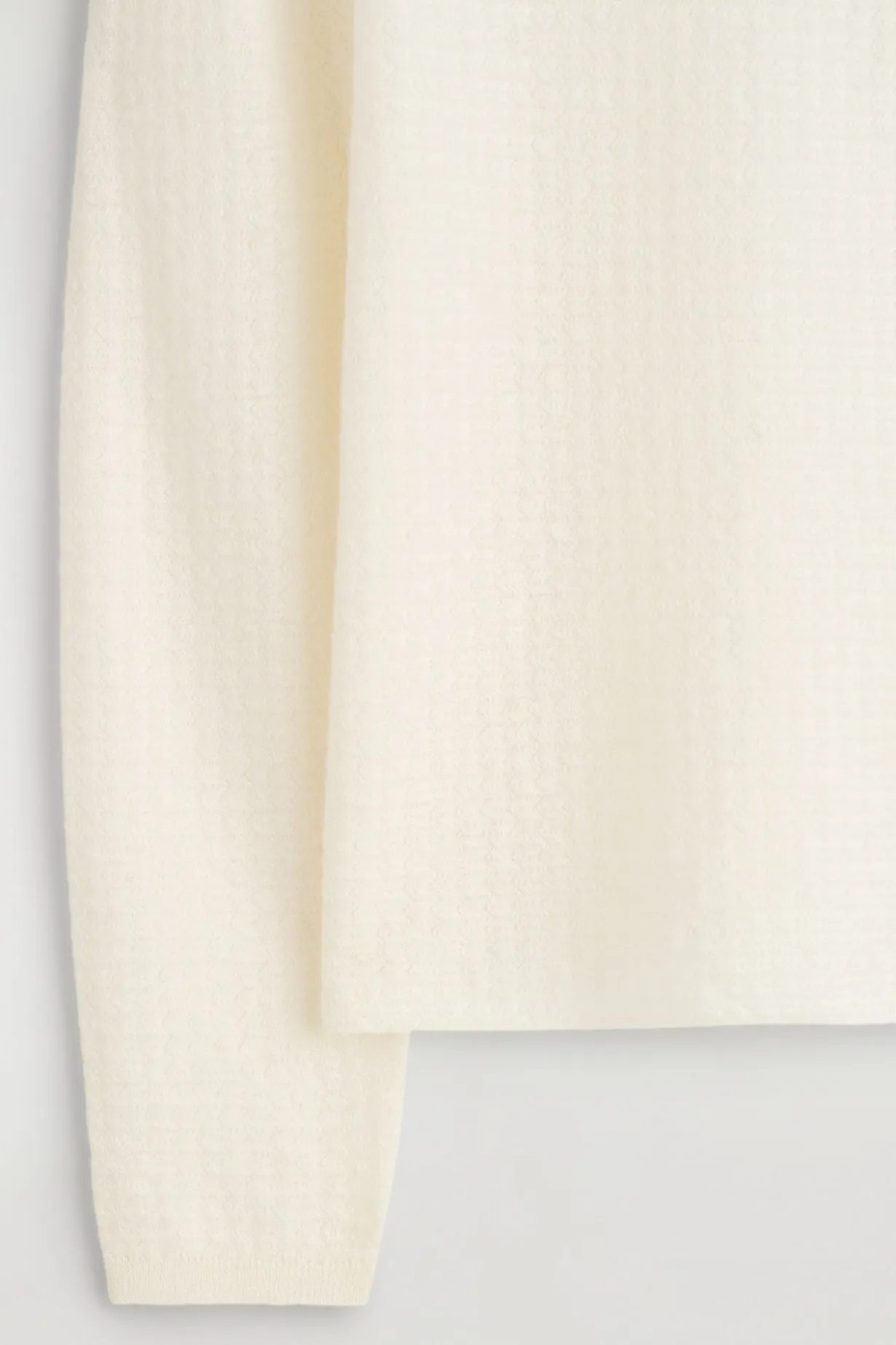 ZIGZAG-KNIT MOHAIR-BLEND SWEATER