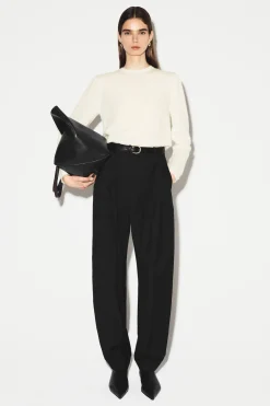 ZIGZAG-KNIT MOHAIR-BLEND SWEATER